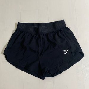 GYMSHARK black shorts never worn